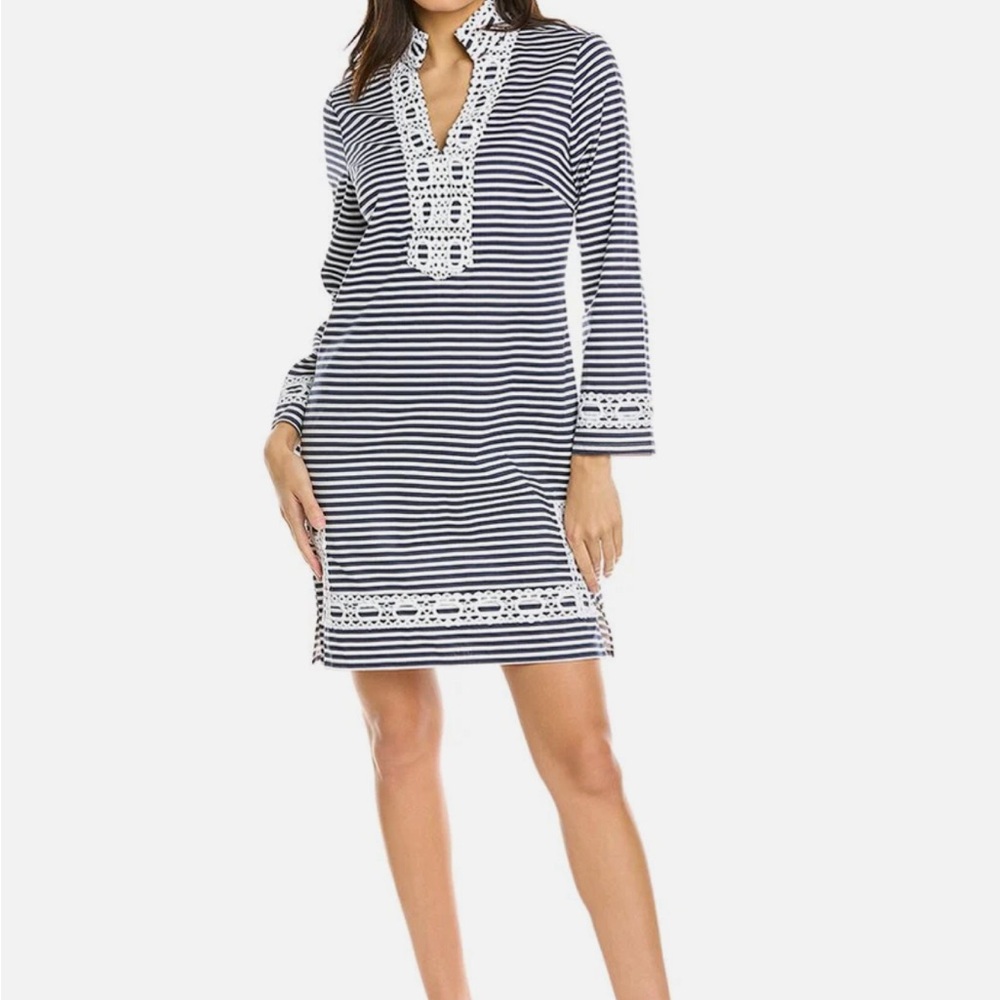 Sail to Sable striped tunic mini dress nwt xs